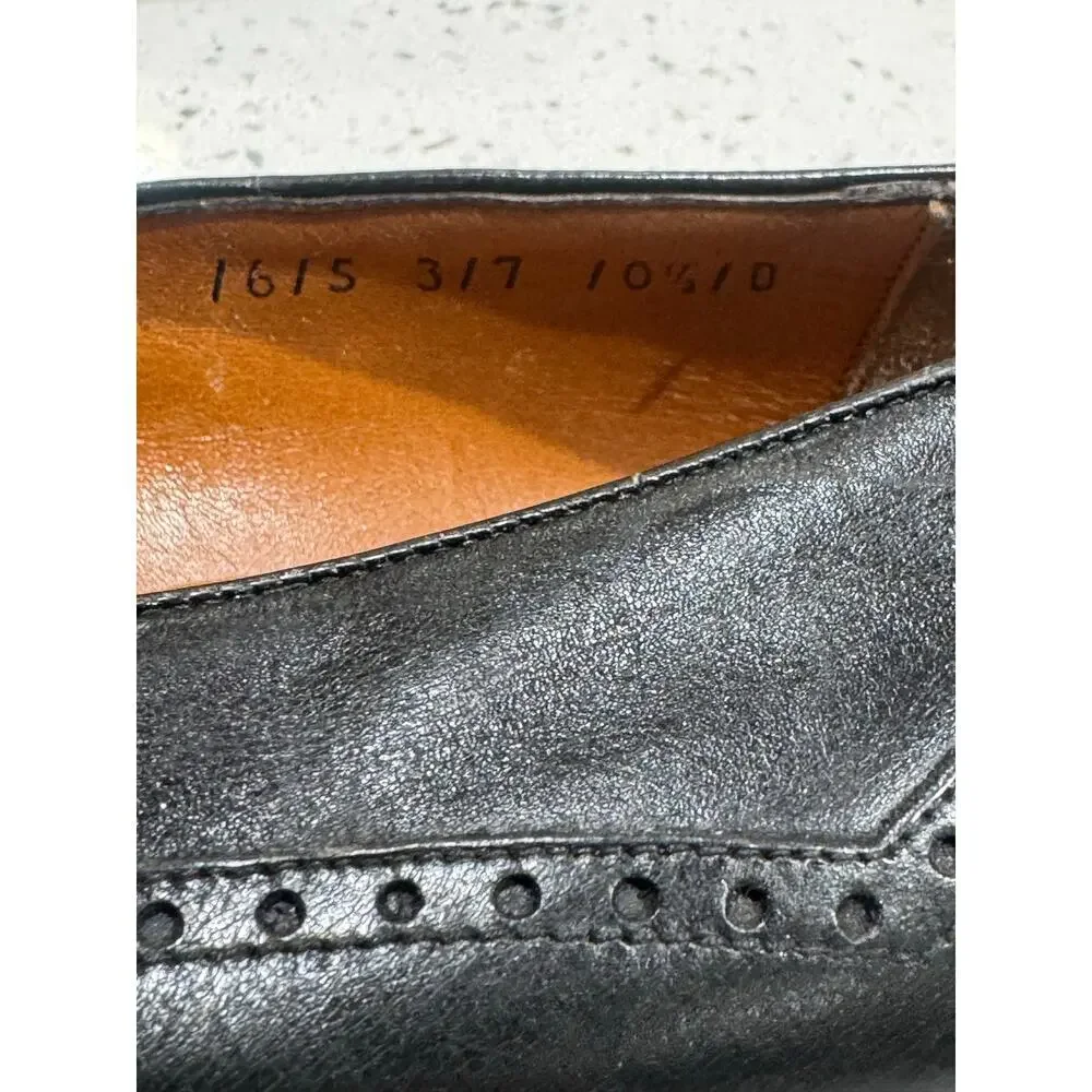 Salvatore Ferragamo Men's Black Loafers size 10.5